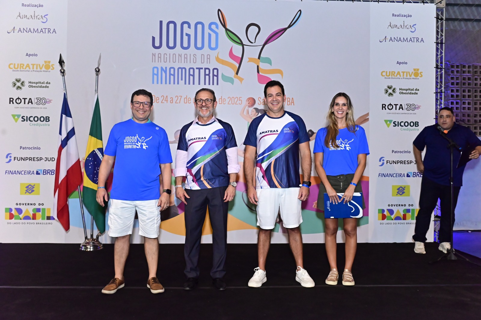 Em ritmo de axé, tem início a 15ª edição dos Jogos Nacionais da Anamatra
